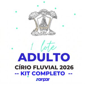 Cirio Fluvial 2026 adulto cirio fluvial 2026 kit completo
